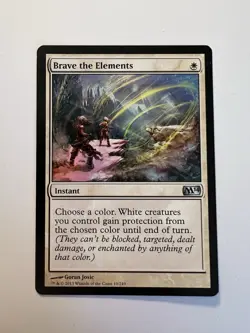 Brave the Elements - MTG Core Set 2014 - NM - Image 1