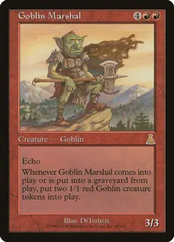 1x Goblin Marshal - LP - See Pic For Set - SPARROW MAGIC mtg - Image 1