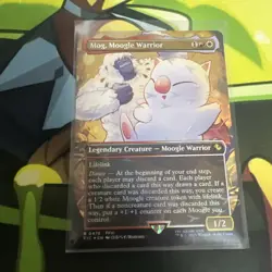 Mog, Moogle Warrior (Borderless) (Chocobo Track Foil) Final Fantasy Magic - 0476 - Image 1