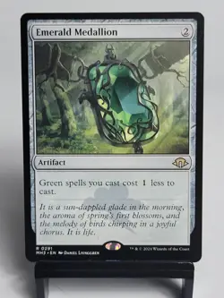 Magic the Gathering - Modern Horizons 3 - Emerald Medallion - Image 1