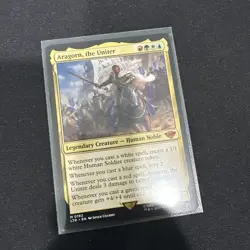 Aragorn, the Uniter NM Fresh 0192 MTG Non-Foil - Image 1