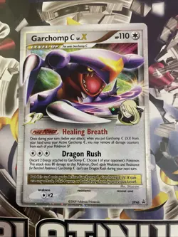 Pokemon TCG Garchomp C LV.X DP46 Holo Diamond and Pearl Promo LP - Image 3