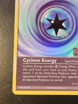 Pokemon TCG Cyclone Energy 99/115 EX Unseen Forces Holo Energy - Image 5