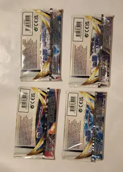 Silver Tempest x 4 Packs - Pokemon TCG Full Art Set SWSH Sealed Booster Pack Lot - Image 2