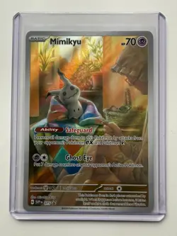 Pokemon TCG Mimikyu Paldean Fates SVP075 Holo Promo Card - NM / M - Image 4