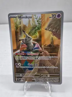 Pokemon TCG Mimikyu Scarlet & Violet Promo Card 075/Promo Near Mint Condition - Image 1