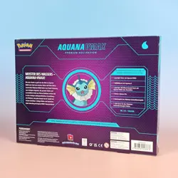 SCHWERT & SCHILD PREMIUM KOLLEKTION AQUANA VMAX POKEMON 2021 GER OVP SEALED 2 - Image 3