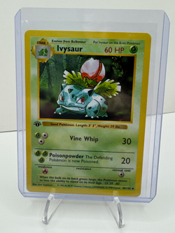 1st Edition Ivysaur 030/102 Base Set (Shadowless) Regular Pokemon - Image 2