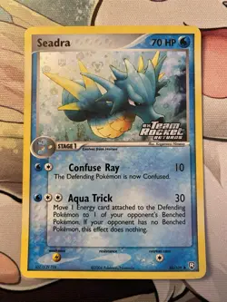 Pokemon TCG Seadra 48/109 Team Rocket Returns Reverse Holofoil GREAT CONDITION - Image 1
