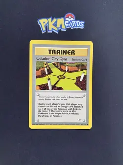 Pokemon TCG Celadon City Gym Gym Heroes 107/132 Regular MP. - Image 1