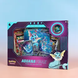 SCHWERT & SCHILD PREMIUM KOLLEKTION AQUANA VMAX POKEMON 2021 GER OVP SEALED 1 - Image 1