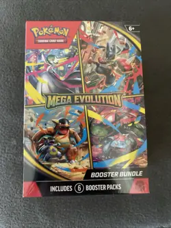 Pokemon TCG ME01 Mega Evolution Booster Bundle Sealed New - Image 1
