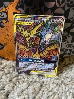 Moltres Zapdos Articuno GX Hidden Fates Pokemon Black Star Promo SM210 - Image 1