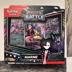 Pokemon Special Rival Battle Deck MARNIE Grimmsnarl Ex Box Ready To Play Deck - Image 1