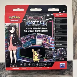 Pokemon Special Rival Battle Deck MARNIE Grimmsnarl Ex Box Ready To Play Deck - Image 2