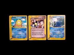 Pokemon Aquapolis Random Mixed Lot of 3 Vintage Unplayed NM-MT - Image 1