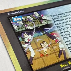 2000 Topps Pokemon TV #EP20 Bye, Bye Butterfree Foil - Image 5