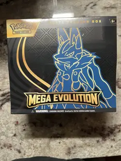 Pokemon TCG Mega Evolution Elite Trainer Box ETB Mega Lucario Sealed FAST SHIP - Image 1