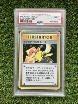 Pokemon Japanese Pikachu Illustrator Fanart Acrylic Slab Display Piece - Image 3