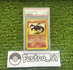 Pokemon Shining Charizard Neo Destiny Fanart Acrylic Slab Display Piece - Image 3