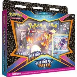Pokemon TCG: Shining Fates Mad Party Pin Box Galarian MR Mime - Image 1