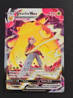 Pokemon TCG Deutsch Pikachu VMAX LOR TG17 | Excellent Condition - Image 1