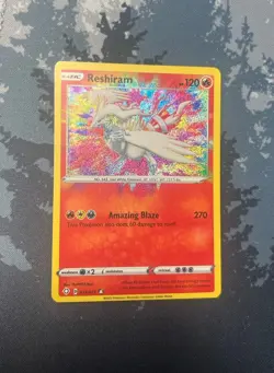 Reshiram 017/072 Shining Fates Holo Amazing Rare Pokemon TCG Near Mint - Image 4