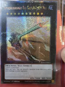 Superdreadnought Rail Cannon Gustav Max (Quarter Century Secret Rare) - Yugioh - Image 1