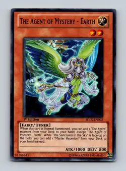 The Agent of Mystery - Earth Super Rare Structure Deck: Lost Sanctuary SDLS-EN00 - Image 1