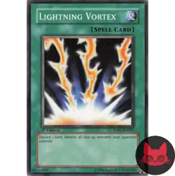 Yugioh Lightning Vortex SDRL-EN029 Common 1st Edition LP - Image 1