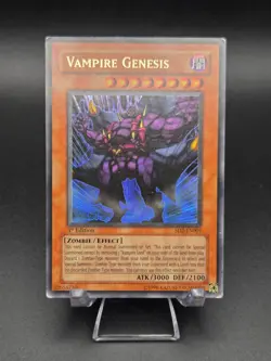 Vampire Genesis [1st Edition] SD2-EN001 YuGiOh Structure Deck: Zombie Madness - Image 1