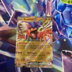 Pokemon TCG Koraidon EX Scarlet and Violet Base Set Card 125/198 - Image 1