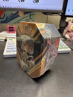Nintendo Pokemon V Powers Tin Trading Card Game Eevee V - Eevee Tin 820650807794 - Image 2