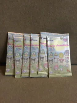 6x pack LIFE KABAO Sanrio trading cards, Official kuromi, hello kitty, my melody - Image 1