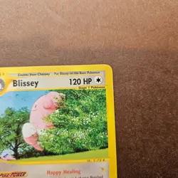 Blissey 6/147 Pokemon Aquapolis Regular Rare Card - LP - Image 3