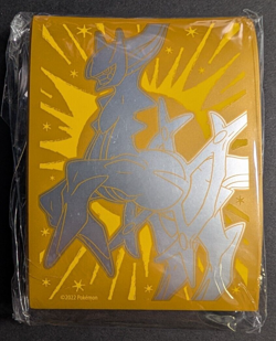 65 Ct Arceus Brilliant Stars Pokemon Center ETB Pokemon Card Sleeves New Sealed - Image 1
