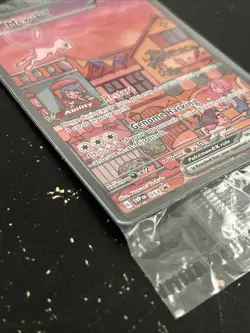 Pokemon 2023 SV 151 TCG Mew EX Black Star Promo Holo Card SVP en 053 Sealed - Image 3
