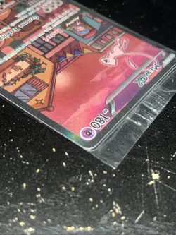 Pokemon 2023 SV 151 TCG Mew EX Black Star Promo Holo Card SVP en 053 Sealed - Image 5