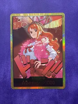 Don !! Card Nami Gold Heroines Edition ONE PIECE Card Japanese - Image 1