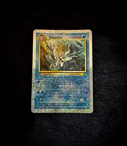 Omastar Reverse Holo 58/110 Legendary Collection 2002 WOTC Vintage Pokemon Card - Image 1