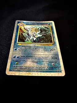 Omastar Reverse Holo 58/110 Legendary Collection 2002 WOTC Vintage Pokemon Card - Image 2