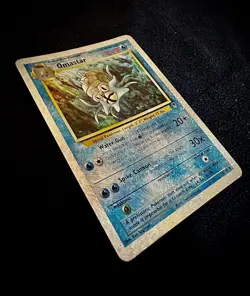 Omastar Reverse Holo 58/110 Legendary Collection 2002 WOTC Vintage Pokemon Card - Image 3