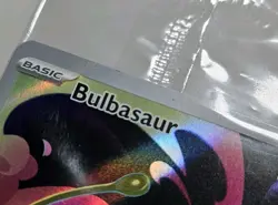 Pokemon TCG Mega Evolutions Stamped Promo Card - Bulbasaur 133/132 - NM - SEALED - Image 2