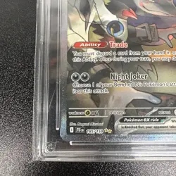 N's Zoroark EX 185/159 Journey Together ACE Mint 9 Pokemon Graded Card SIR - Image 2