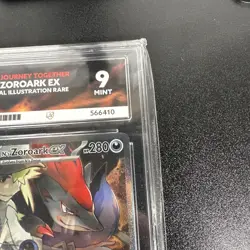 N's Zoroark EX 185/159 Journey Together ACE Mint 9 Pokemon Graded Card SIR - Image 4
