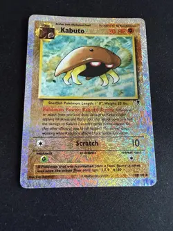 Kabuto 48/110 Legendary Collection 2002 Reverse Holo Pokemon Card TCG - Image 1