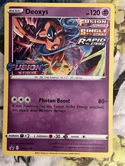 Deoxys - (Prerelease) SWSH170 SWSH: Sword & Shield Promo Cards Holo - Image 1