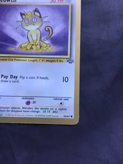 Pokemon Cards: Jungle Common Promo: Fruit Loop Meowth 56/64 - Image 4