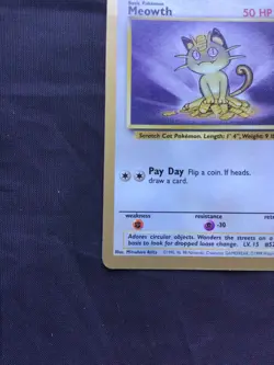 Pokemon Cards: Jungle Common Promo: Fruit Loop Meowth 56/64 - Image 5