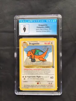 Pokemon Cards: Wizards Black Star Promo: Dragonite 5 CGC 9 - Image 1